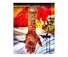 Usha Patel mehndi artist and classes