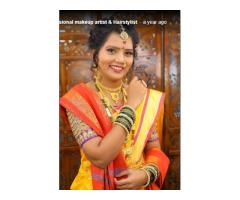 Anushri - professional makeup artist & Hairstylist