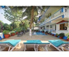 Baga Pool View Apartment with Kitchen