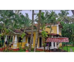 Portuguese 4BHK AC Villa 250mtr fm Candolim Beach fromSanchita